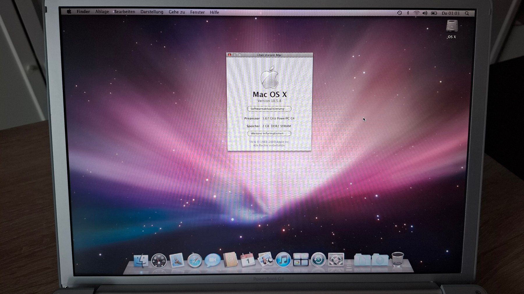 Apple Notebook: Apple PowerBook G4 A1138 – Usato da Lützelflüh-Goldb venduto da Procyon7.pk 7