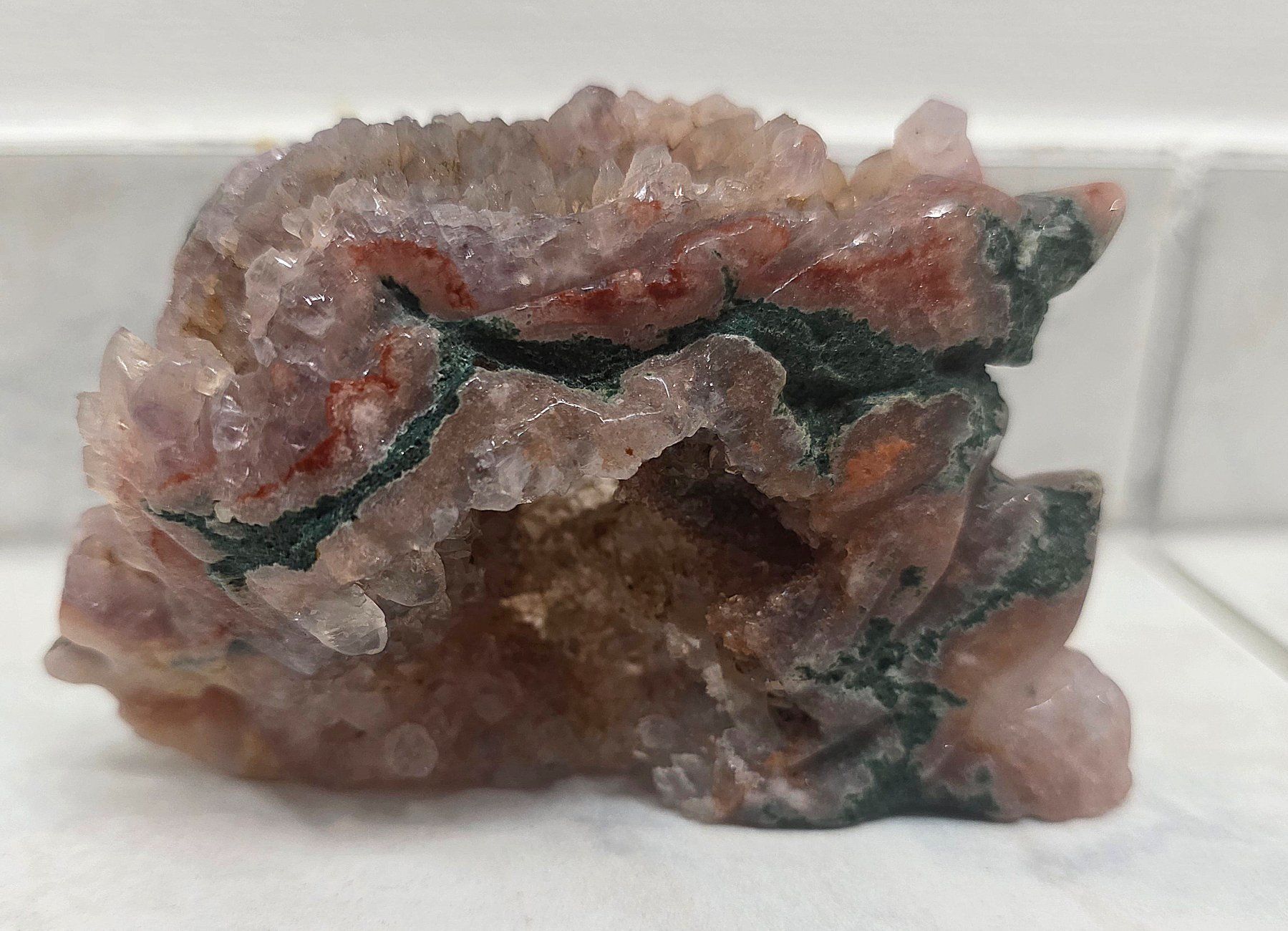 Minerali & Pietre curative: HQ AAA Pink Amethyst Freiform Delfin Schnitzerei 295 – Nuovo e nell'imballaggio originale da Matzingen venduto da Shay_Crystalz