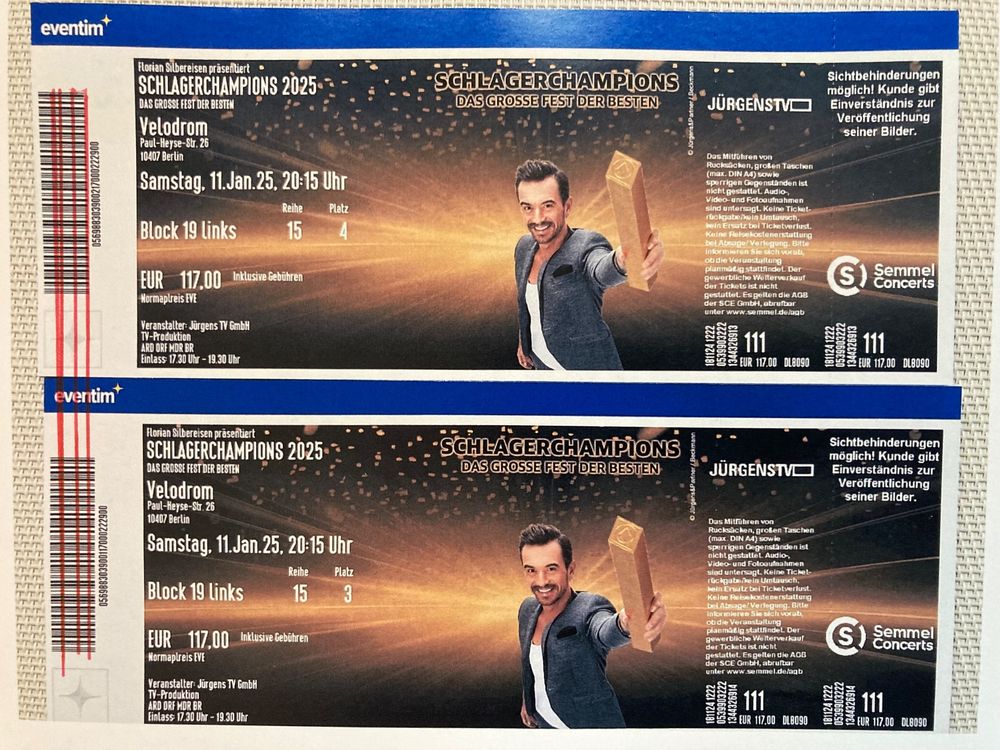 Schlagerchampions 2025 mit Florian Silbereisen Kaufen auf Ricardo