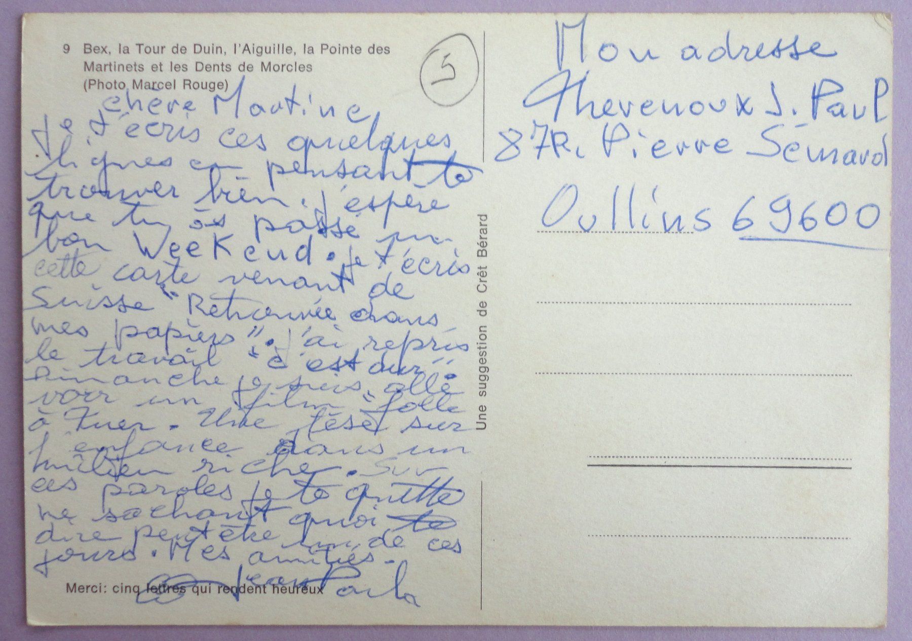 Cartoline postali: Bex, la Tour de Duin – Usato da Fétigny venduto da Billy2miny 1