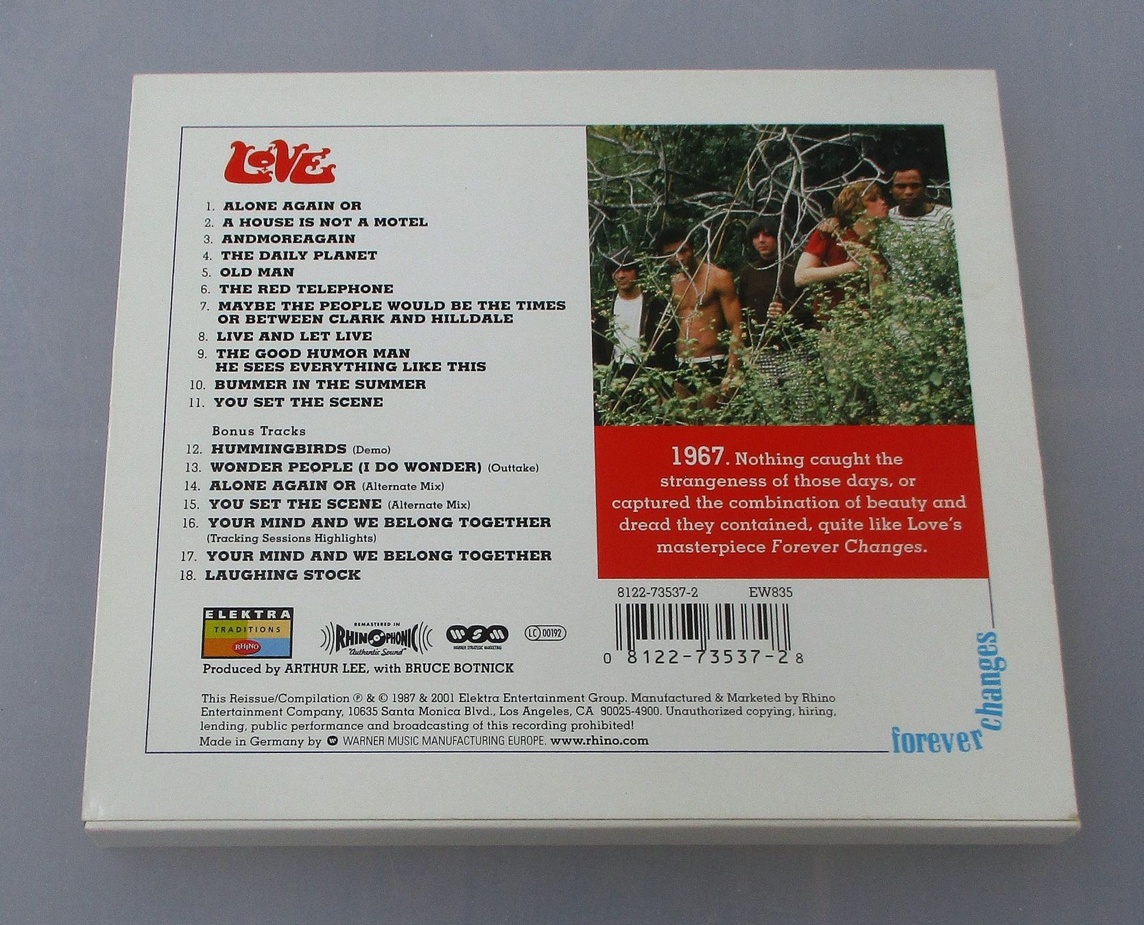 CD: LOVE - Forever Changes - Remastered + Bonustracks – Usato da Wattwil venduto da Muriel11 1