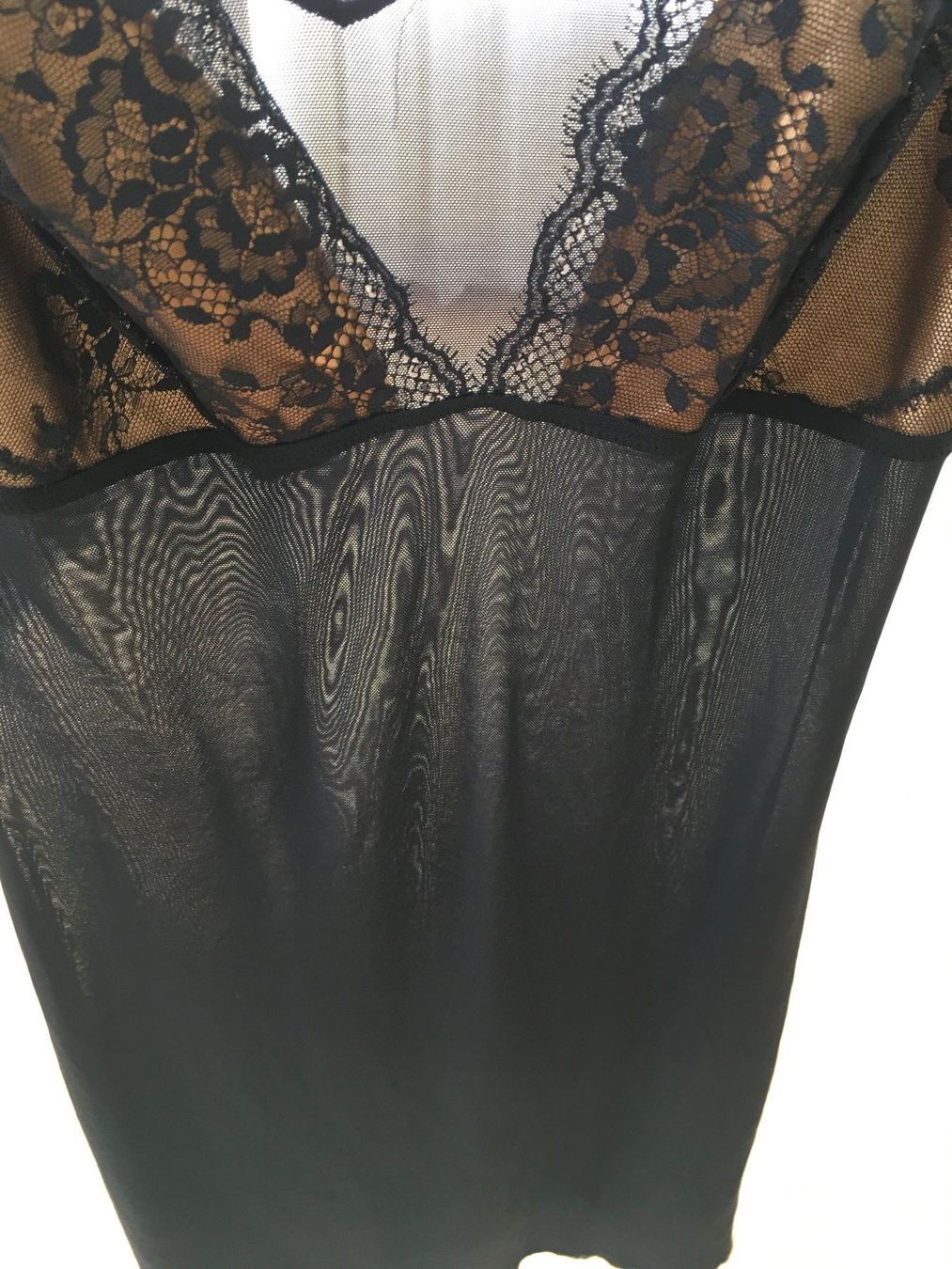 Altra biancheria intima: Schwarzes Negligé mit Spitze Gr. S - elegant & sexy – Usato da Frenkendorf venduto da klourenco 3