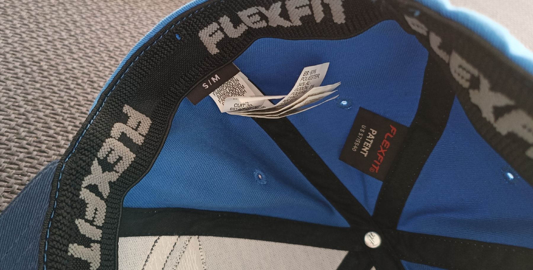 Quiksilver Hüte, Mützen & Caps: Quicksilver Cap Blau Flexfit – Neu (gemäss Beschreibung) aus Mumpf von anelva 1