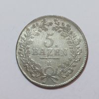 5 Batzen 1814 St. Gallen