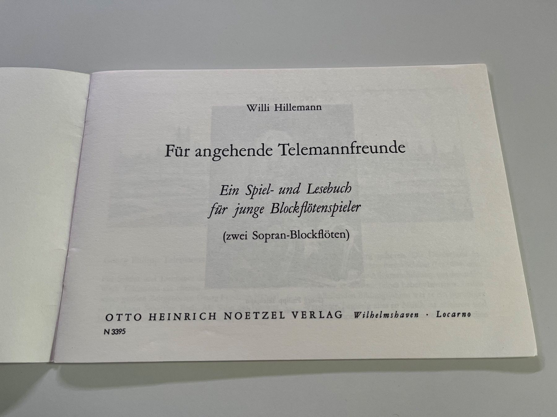 Libri: Notenheft mit Duetten für Blockflöte – Usato da Zollikofen venduto da pico27 1