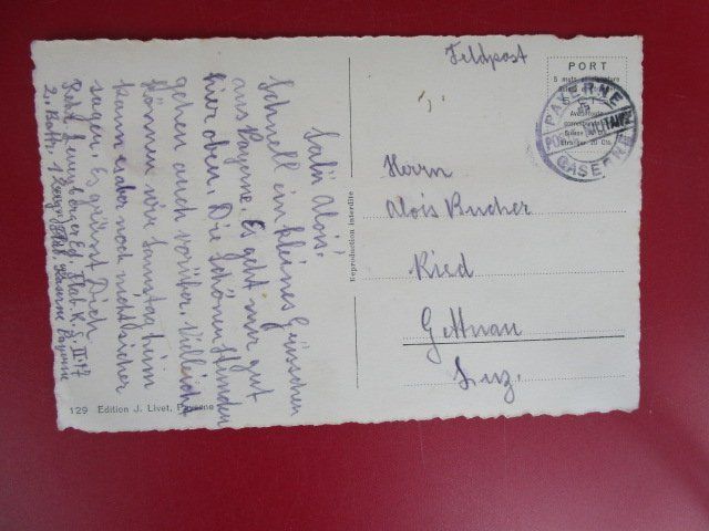 Cartes postales: 2 alte Ansichtskarten Kaserne Payerne - 1940er Jahre – D'occasion à Luzern par Horoskop1 4