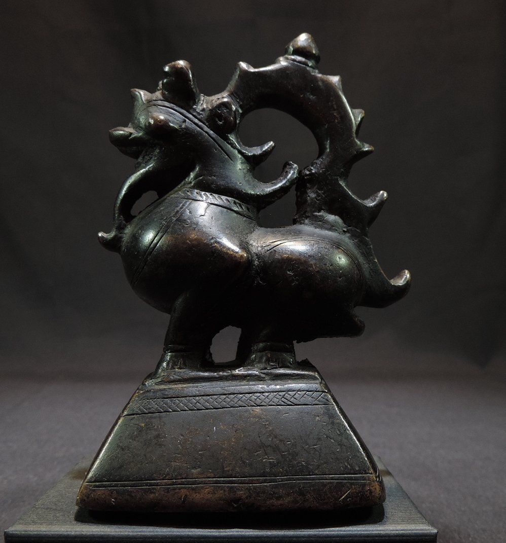 Statuette: Burma Chinthe, Opium Gewicht – Usato da Duggingen venduto da roterbambus
