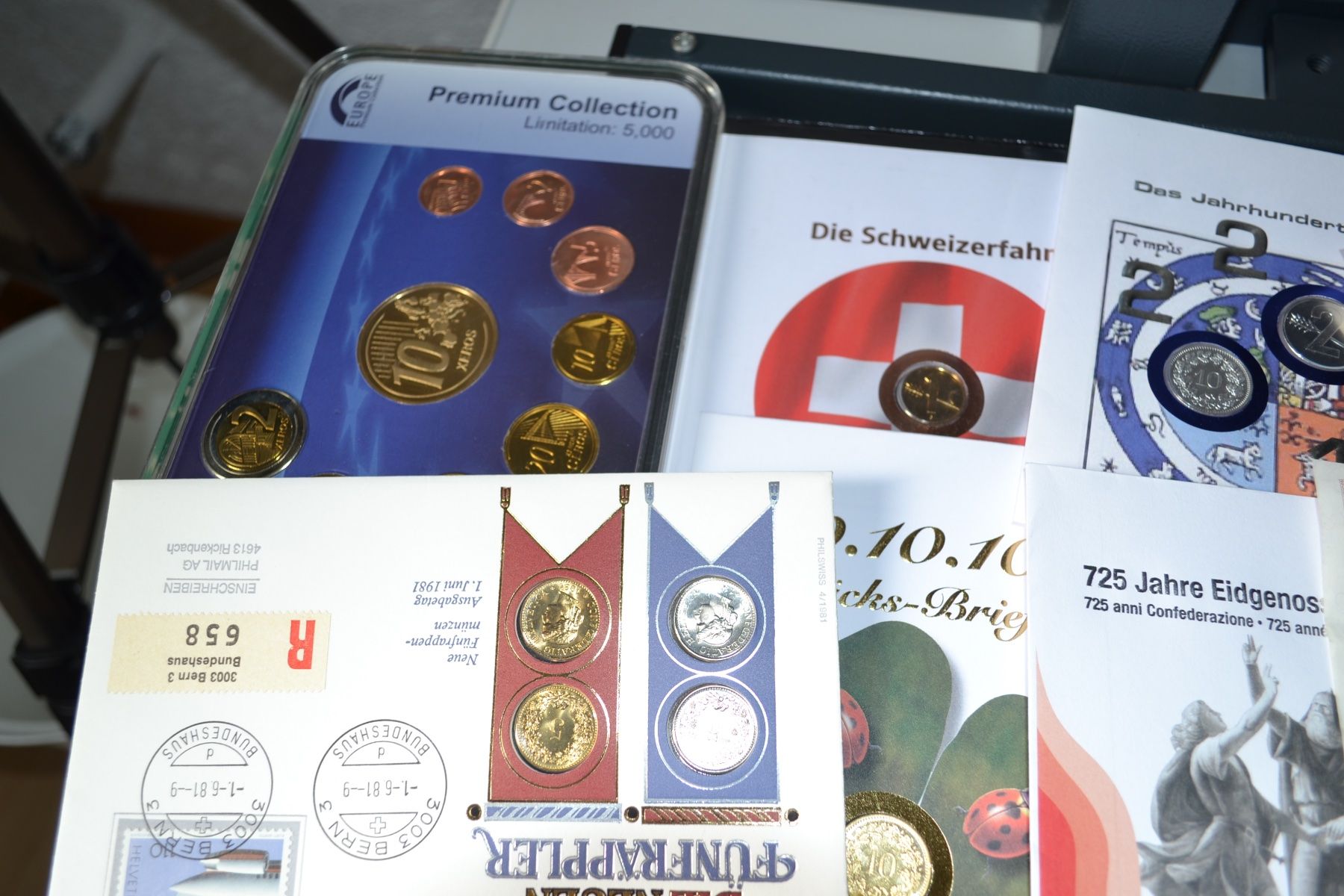 Tutti le monete: Lot divers lettres et set et billets divers – Usato da Renens VD venduto da Doidefee 2