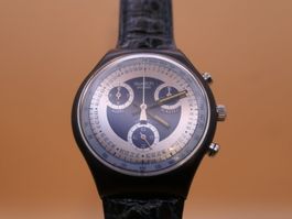 Swatch Chrono "Silver Star" SNC120, 1990, neue Batterie