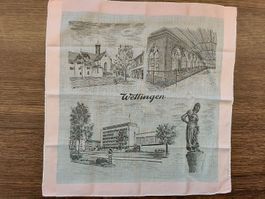 Taschentuch Motiv Wettingen
