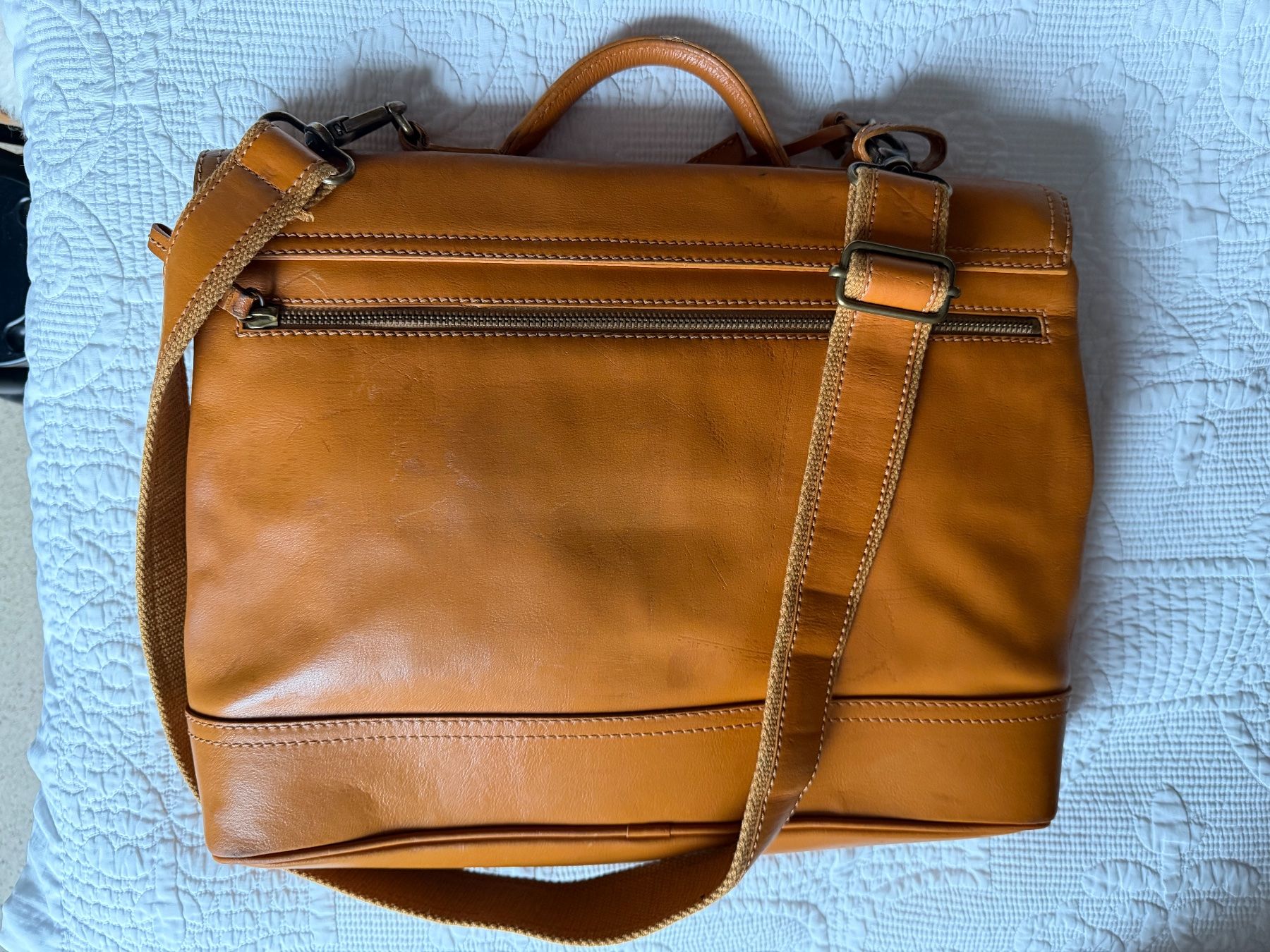 Valigie & Borse: Zipp Ledertasche / Aktentasche - Leder – Usato da Brütten venduto da Rod816 3