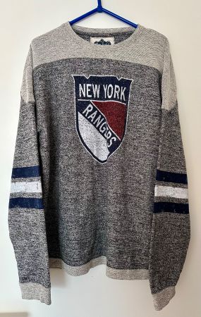 Original Pullover New York Rangers, Grösse XL