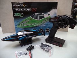 Brushed Rennboot Vector 30, RTR-Set