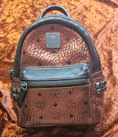 Original MCM Rucksack – Visetos Cognac-Braun, 20x17x12cm