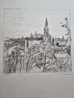 ERNST MORGENTHALER LITHOGRAPHIE SIGNIERT NUMMERIERT