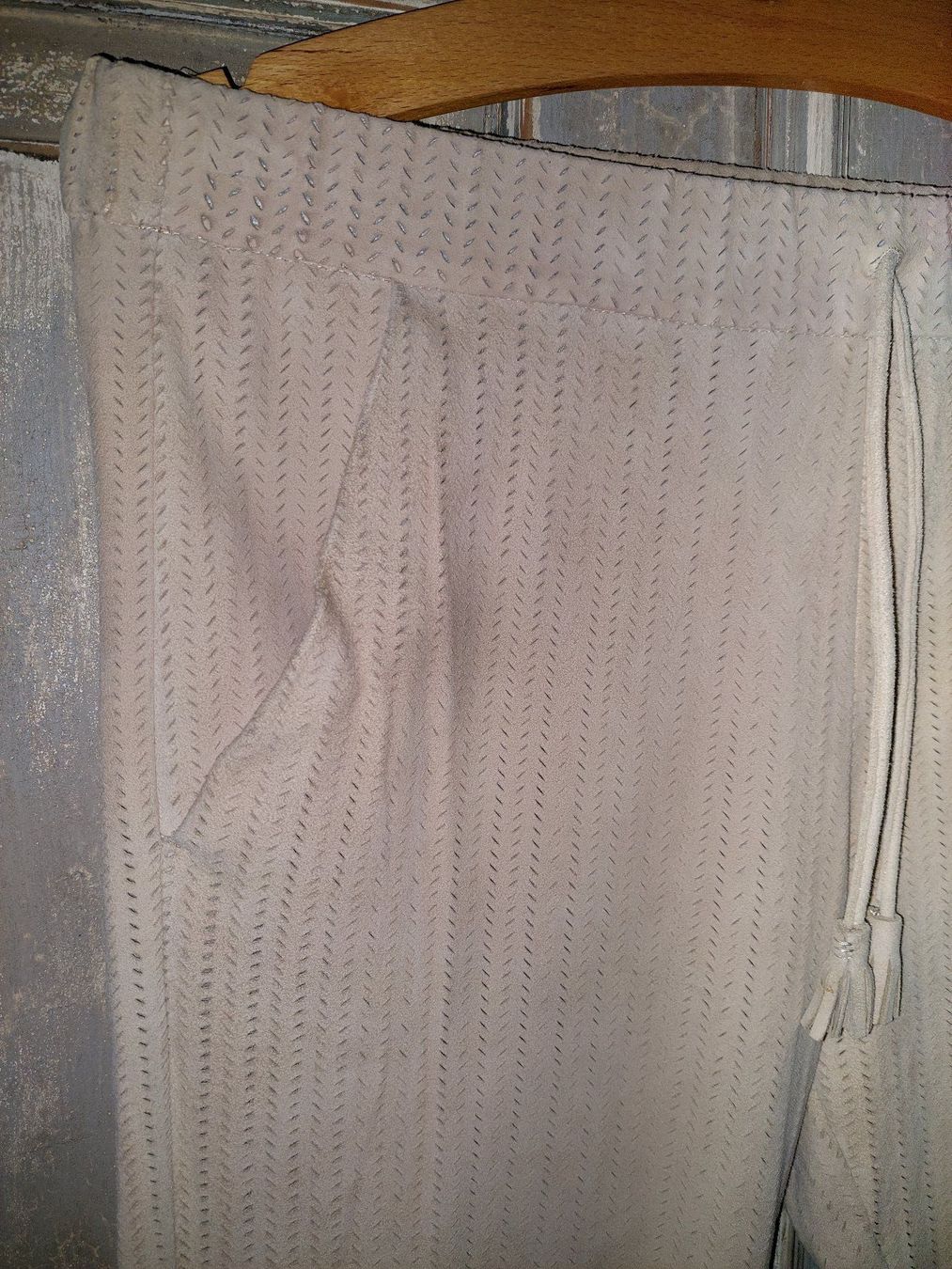 Pantaloni: Brogden . Ziegenleder Hose beige S – Nuovo e nell'imballaggio originale da Besenbüren venduto da teluride89