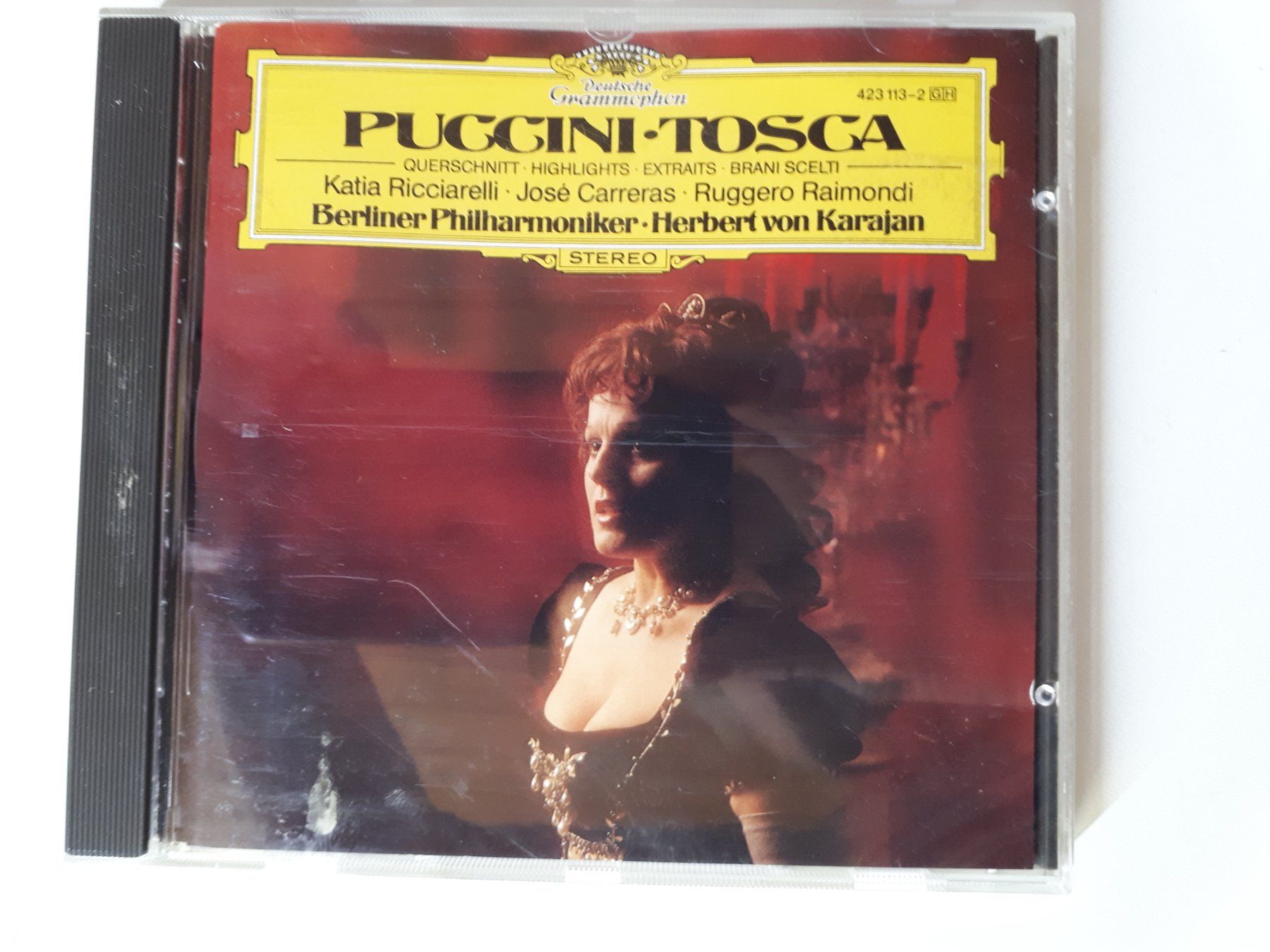 CD: Puccini Tosca - Berliner Philharmoniker, Herbert Karajan – Usato da Dietikon venduto da Buchantiqdietikon