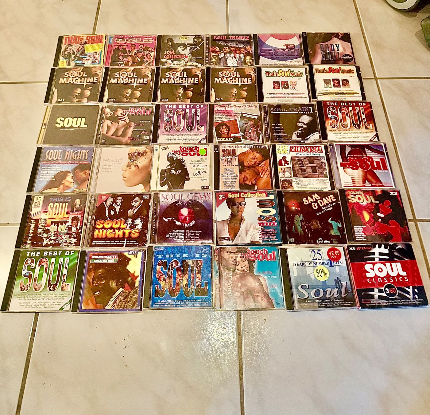 CD: Soul Musik CD Sammlung 36 Stück – Usato da Zofingen venduto da rai_x9b8
