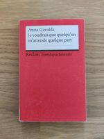 Je voudrais que quelqu'un m'attende quelque part