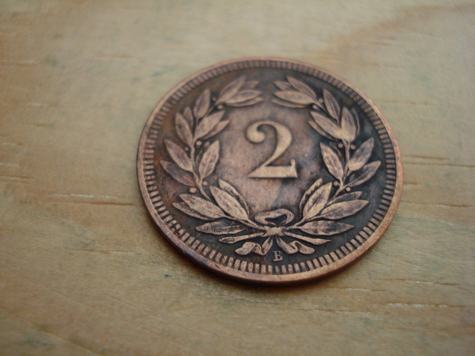 Toutes les monnaies: (D1) Départ 1 CHF 2 Rappen 1893 – D'occasion à Erlach par Net-Coins 1