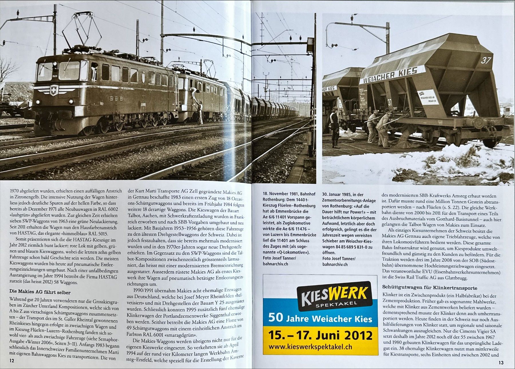 Riviste & Magazine: Semaphor Frühling 2012 – Nuovo e nell'imballaggio originale da Murgenthal venduto da View 3