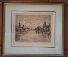 Zürich Sicht Grossmünster
