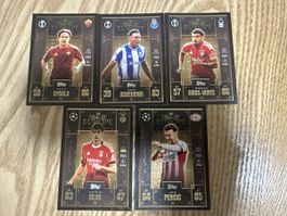 Topps Kings of Europe Sammelkarten 5er Set