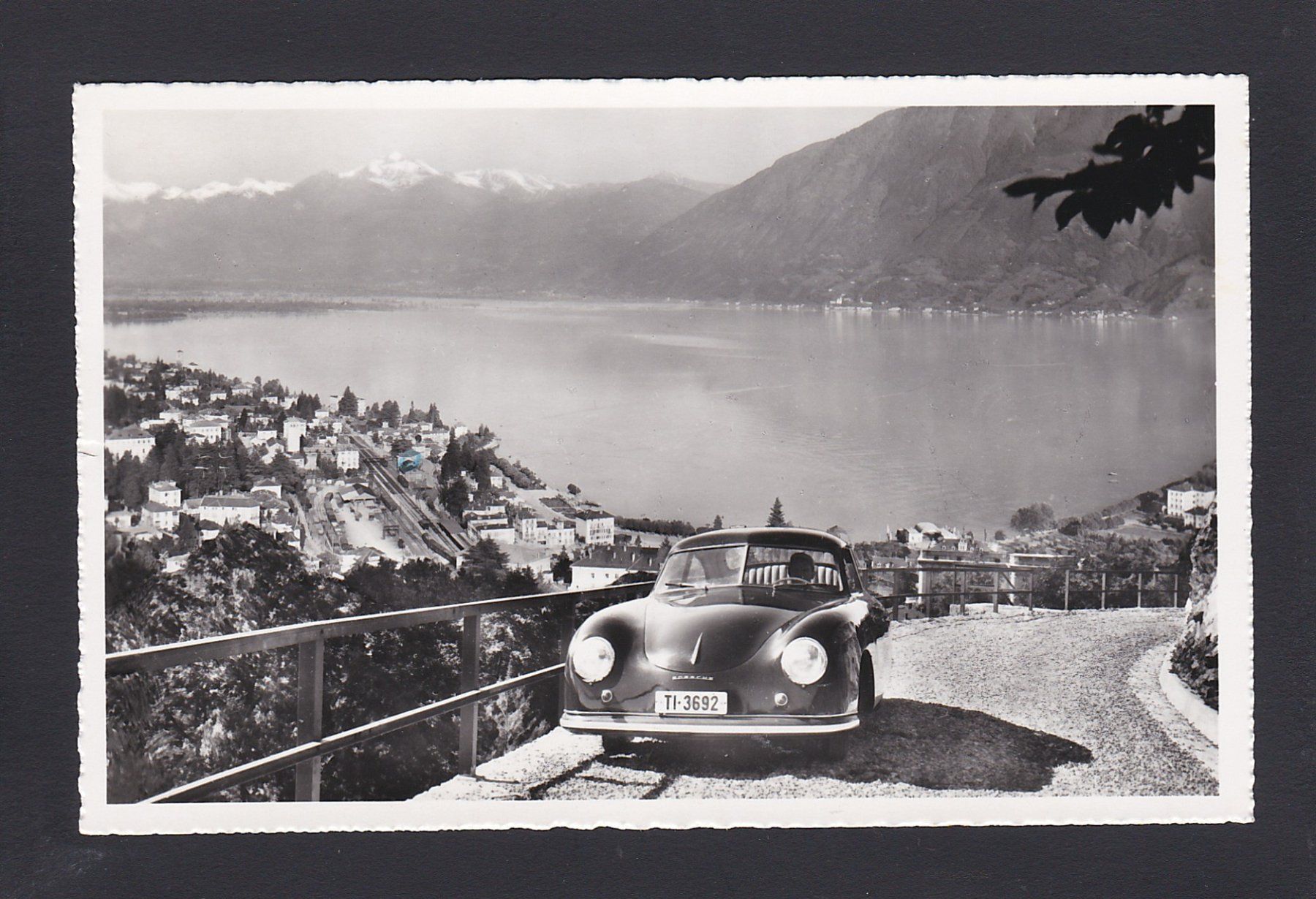 Ansichtskarten: PORSCHE 356, Locarno 1952 – Gebraucht aus Reiden von cinfis