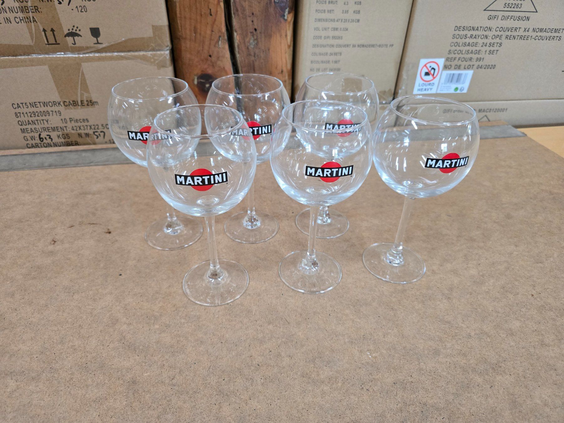Martini Bicchieri: 6x edle Martini Aperitif Gläser ab 1.- – Usato da KRINAU venduto da Mio_Liqstyle