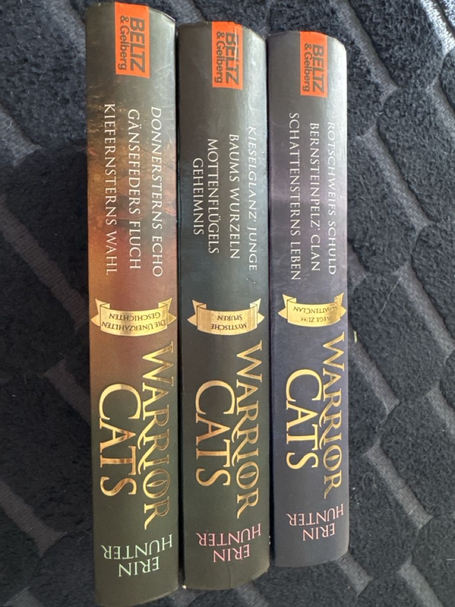 Libri: 3x div. Warrior Cats Bücher – Usato da Zürich venduto da szityu 1