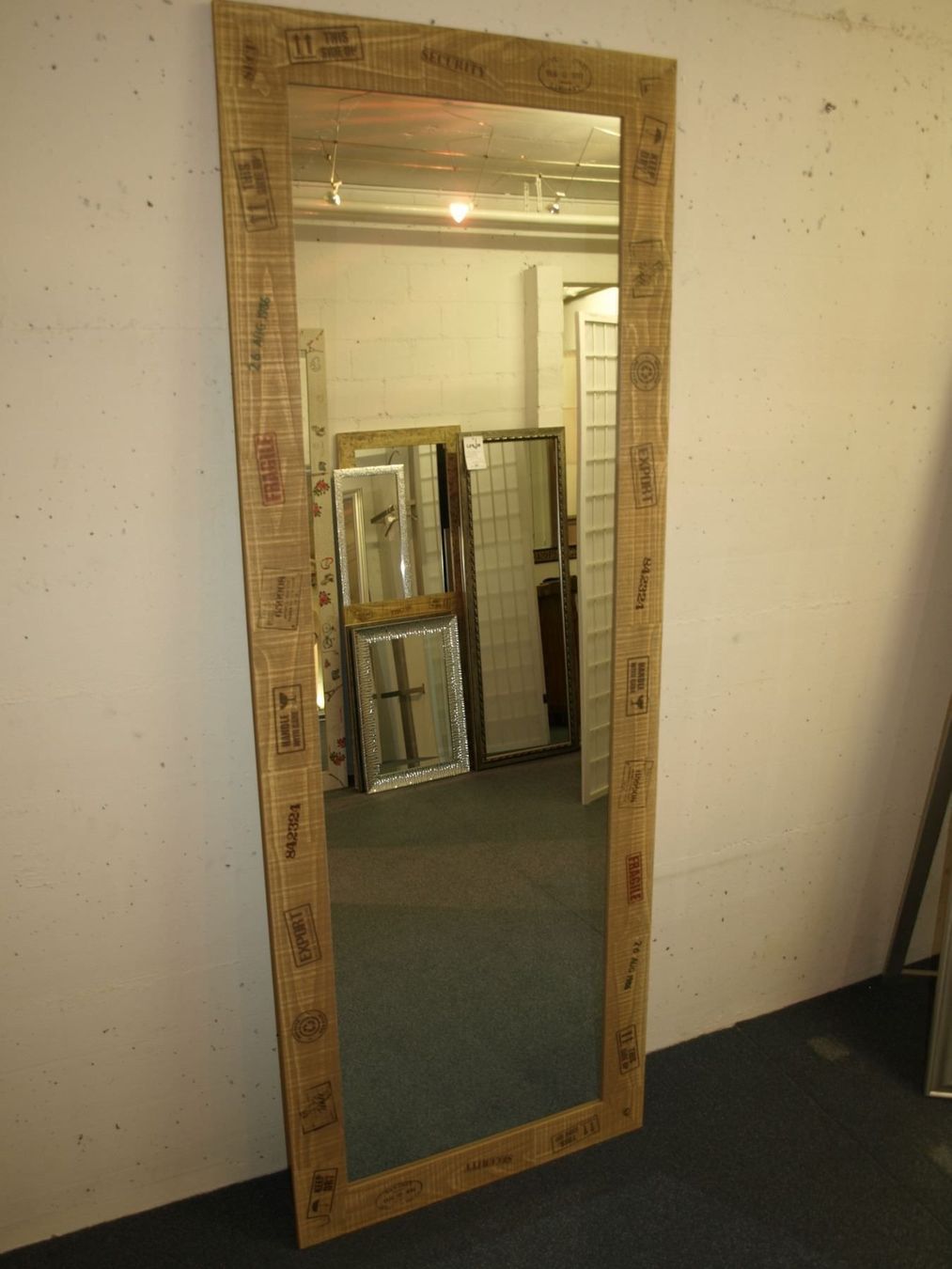Spiegel: Spiegel EXPORT Holzrahmen 68 x 188 cm – Neu und originalverpackt aus Unterentfelden von moebelrufli 3