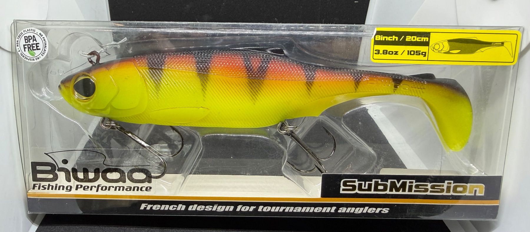 Esche: Biwaa SubMission 8 Fast Sinking - 20 cm, 105 gr – Nuovo e nell'imballaggio originale da Widnau venduto da Fishingtackle_Oggy 1