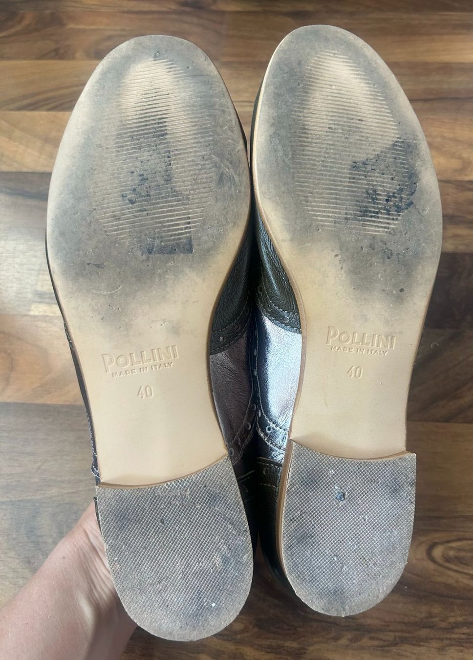 Scarpe da donna: Schöne Pollini Schuhe Leder Gr. 40 Leder – Usato da Basel venduto da Friend68 2