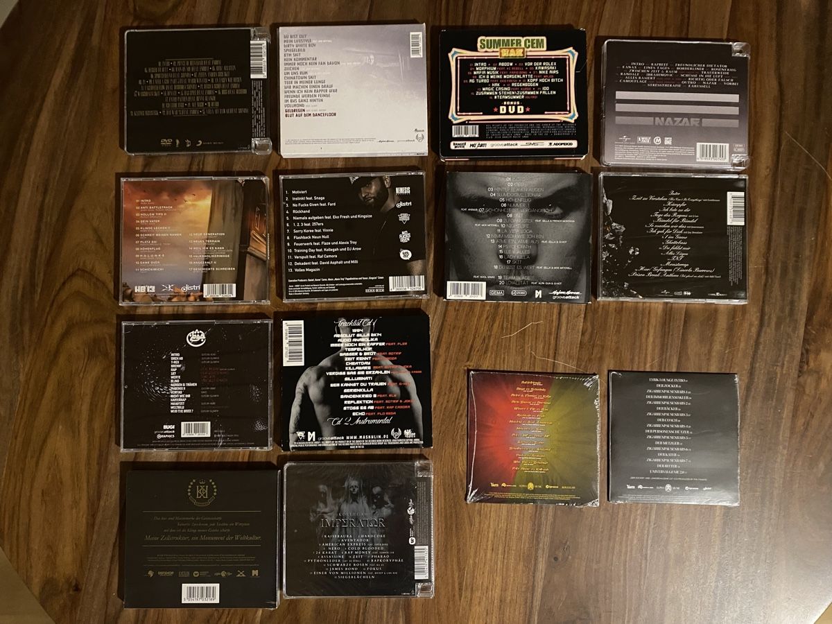 CD: Deutschrap CDs – Usato da Gipf-Oberfrick venduto da tim_2mkl 1