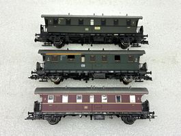 Roco märklin Trix= 3x Donnerbüchsen DB 83 382|85 285|36 024