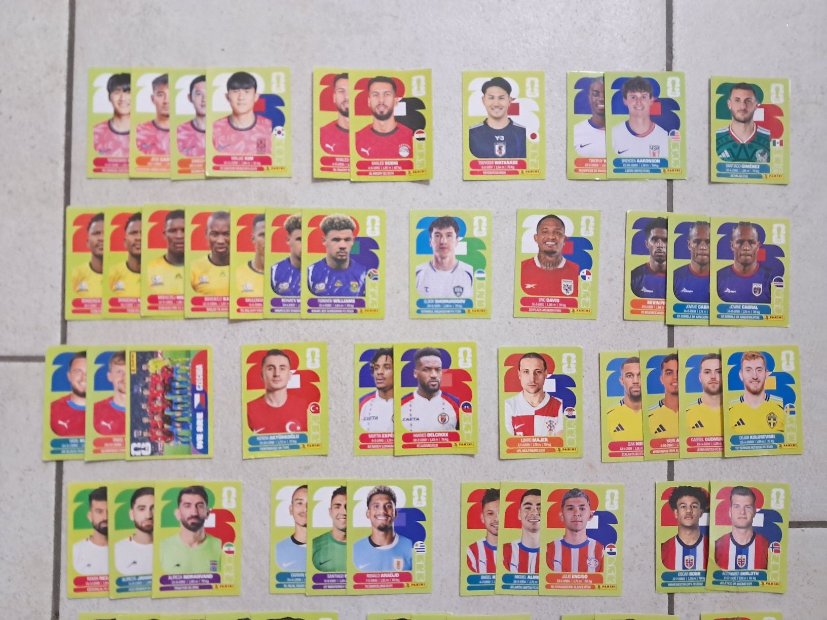 Panini Carte collezionabili: 71× Panini Sticker WM 2026 – Nuovo (secondo la descrizione) da Weinfelden venduto da Da-ryn01 1