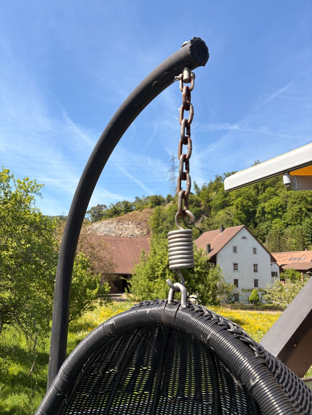 Gartenhängesitze: Hängesessel Rattan – Gebraucht aus Stüsslingen von eli_ltv7 2