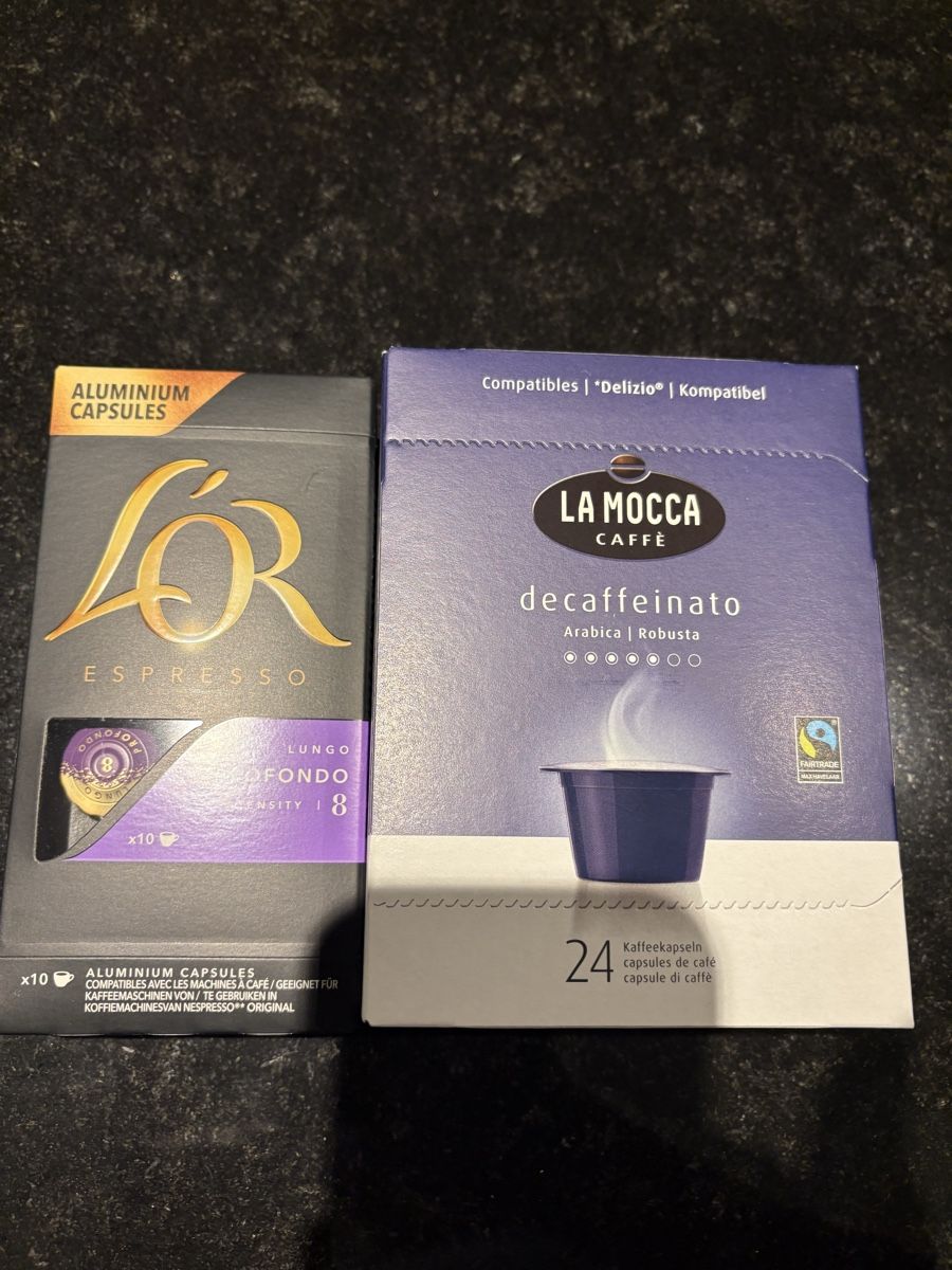 Lebensmittel & Spezialitäten: Ca 75 verschiedene Kaffeekapseln – Neu (gemäss Beschreibung) aus Grosswangen von Tonius62 2