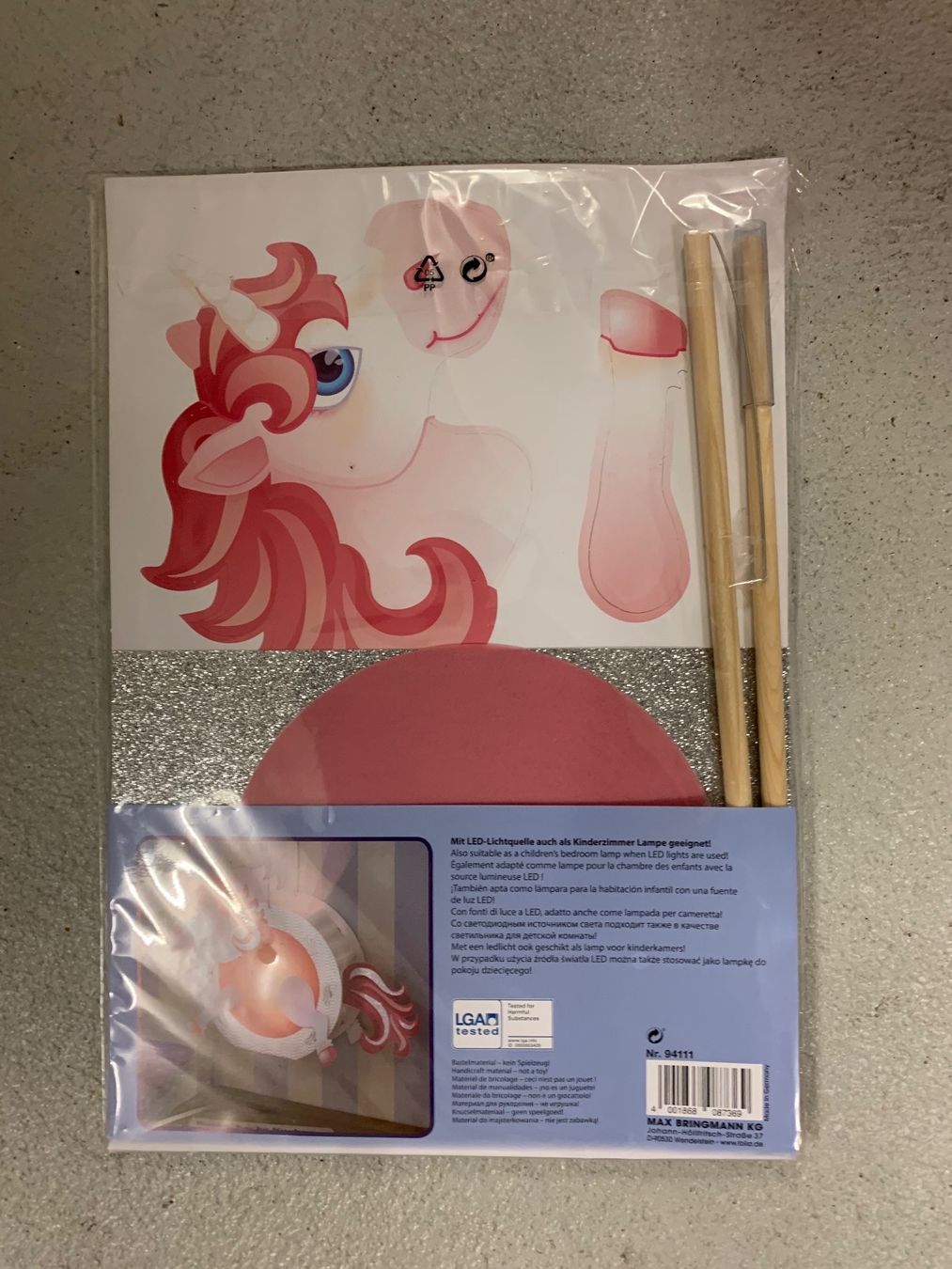 Lanterne: Laterne Bastelset NEU Einhorn – Nuovo e nell'imballaggio originale da Ostermundigen venduto da des_t9vv 1