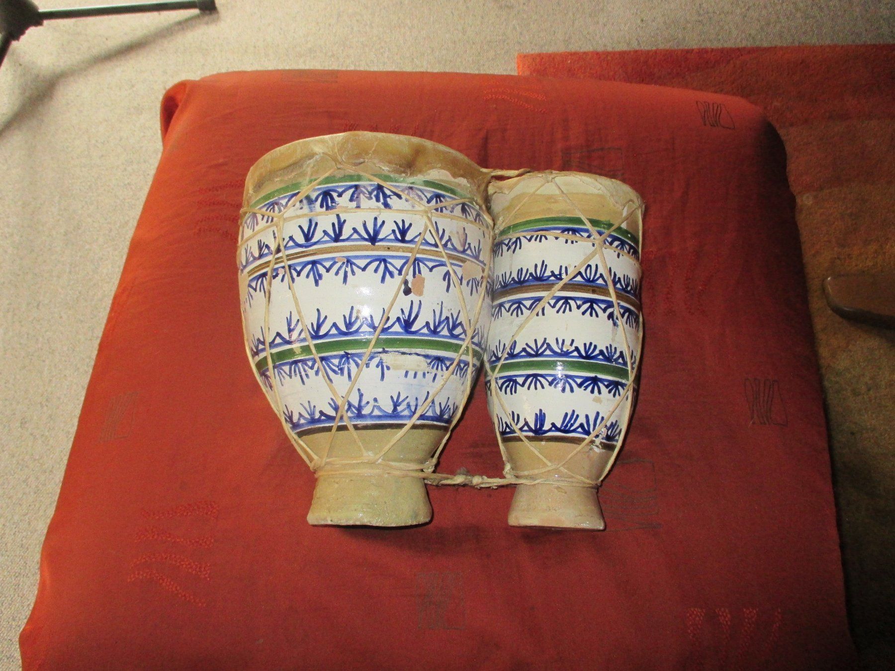 Instruments de musique: Trommel Handarbeit bemalt – D'occasion à Flims - Dorf par Stagediver 1