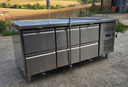 Kühltisch / Buffet mit 6 Schubladen Gastro Hero