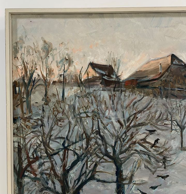 Joseph H. Waser (19011994) Winterlandschaft Gemälde Kaufen auf Ricardo