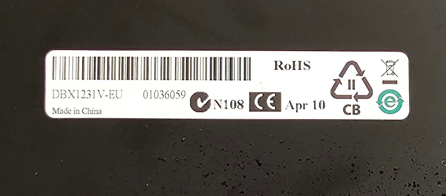 Dbx Equalizzatori: DBX 1231 Graphic Equalizer - SN: 01036059 – Usato da Birsfelden venduto da missnamrit 2