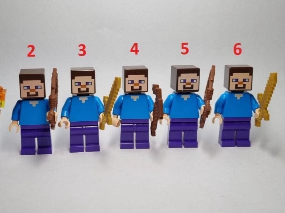 Lego Kit di costruzioni: LEGO Minecraft min009 Steve mit Werkzeug/Waffe – Usato da Basadingen venduto da NekoBricks