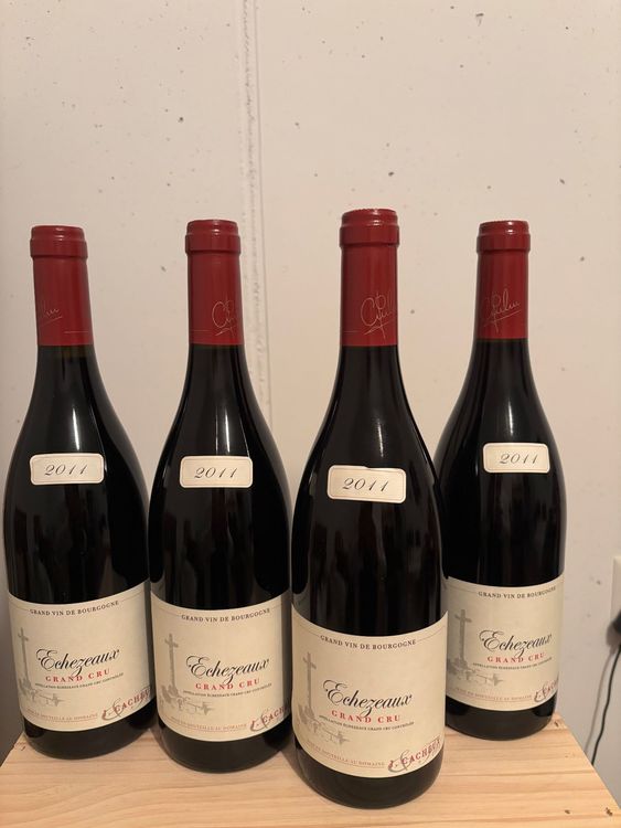 4 bte Jacques Cacheux Echezeaux 2011 75cl AOC GRAND CRU (Neu (gemäss ...