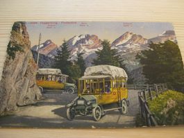 AK Toggenburg mit Postauto