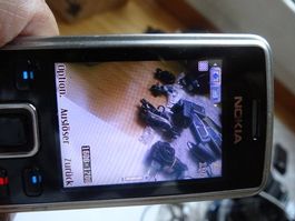 NOKIA 6300 ANTIK HANDY.KAMERA 2MP-OHNE LADEGERAT.LÄÜFT