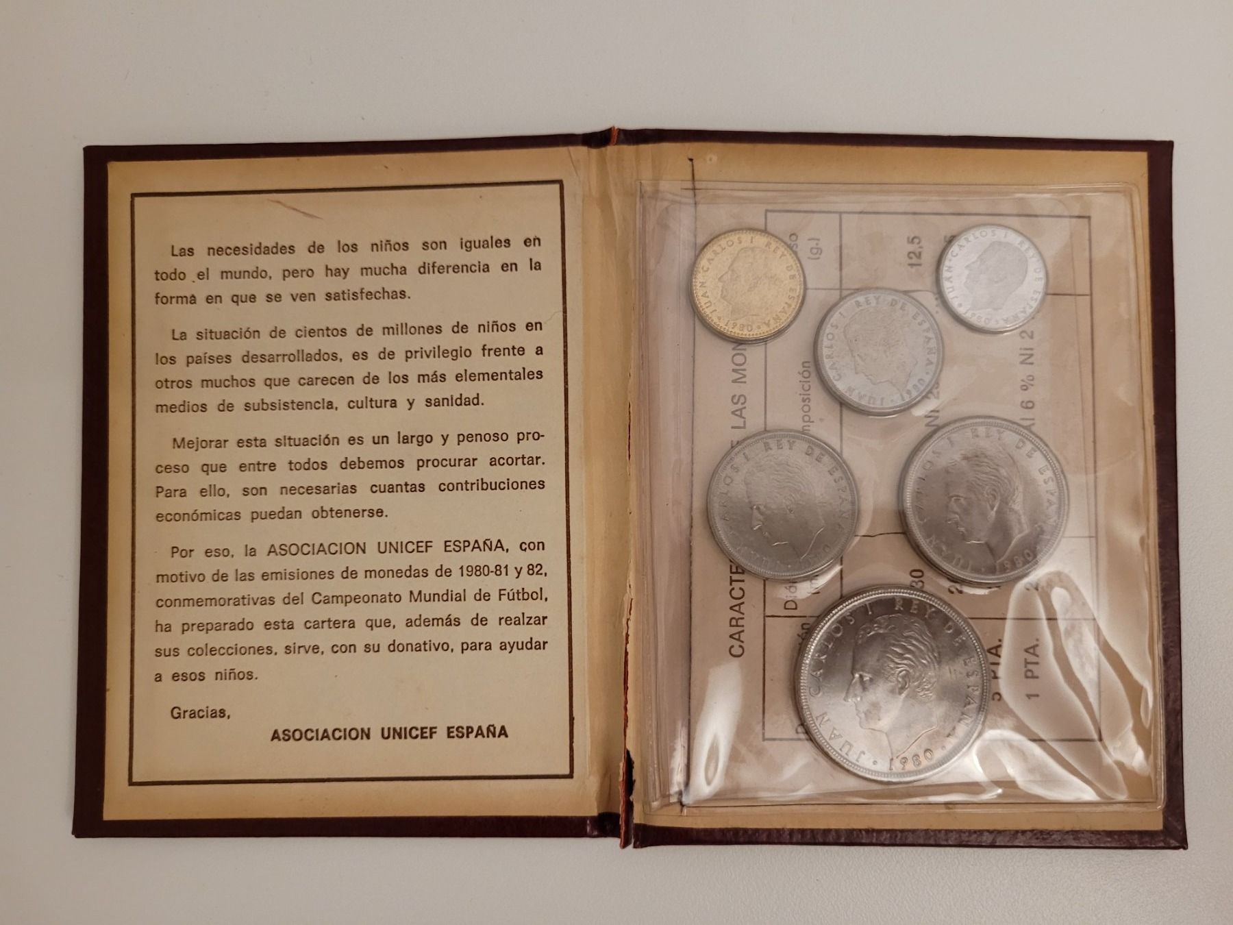 Toutes les monnaies: Spanien Münzsatz 1980 – D'occasion à Inwil par Flower2325