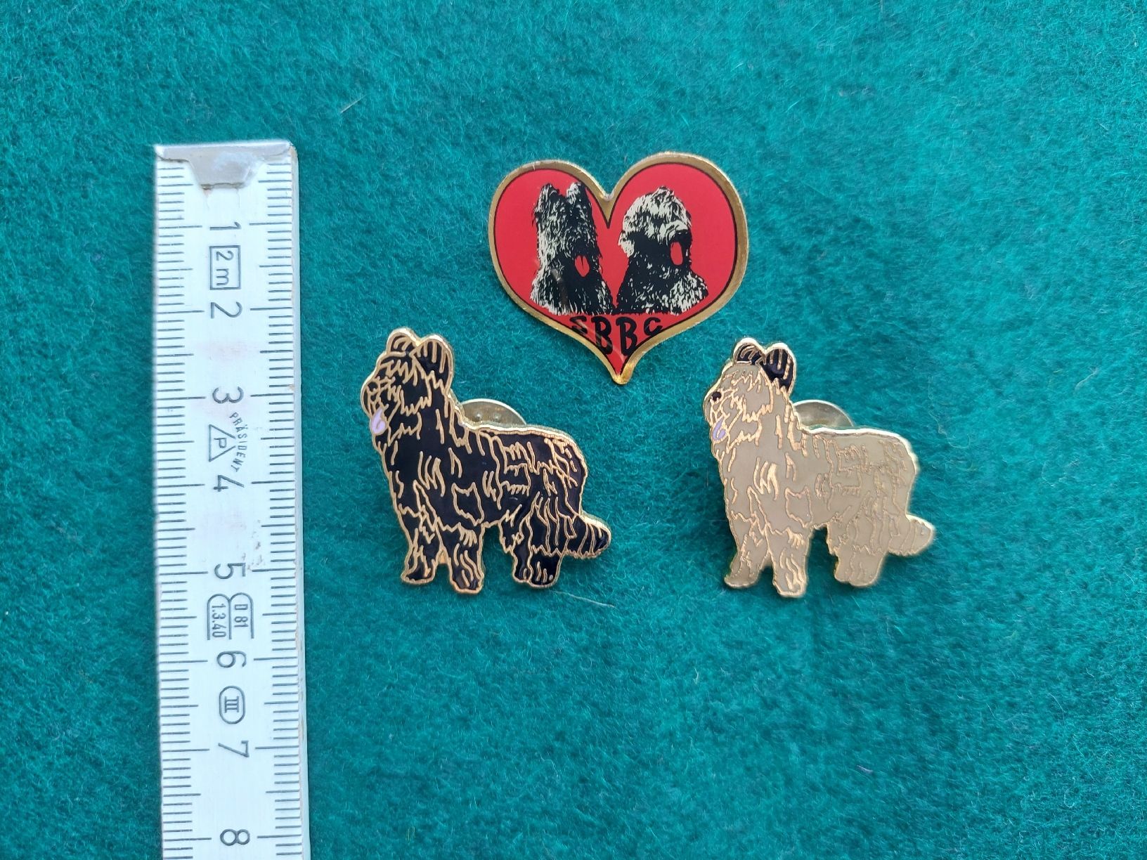 Plaquettes & Badges: 3 Briard Pins – D'occasion à Zürich par Taxista 1