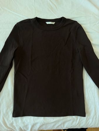 Brown Zara Long Sleeve Shirt